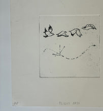 Load image into Gallery viewer, 'Flight Path' - Solar Plate Etching, Studio Sale