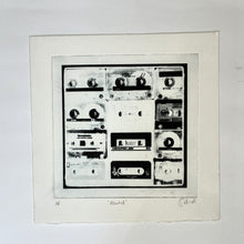 Load image into Gallery viewer, 'Rewind' Solar Plate Etching - Artist's Print - Studio Sale