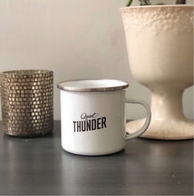 Load image into Gallery viewer, this is a tin mug with a Rumi quote