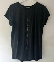 Load image into Gallery viewer, Hand Embroidered Organic Cotton Tee Shirt
