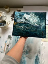 Load image into Gallery viewer, Abstract Acrylic Painting Workshop, Saturday 12th July, 2025, 10.00am-12.00pm, Boxed Green, Belmont
