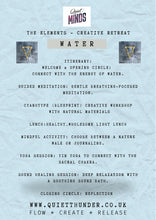 Load image into Gallery viewer, ‘W A T E R’, Day Retreat Workshop, Chetham Farm, Sunday 16th November, 2025

