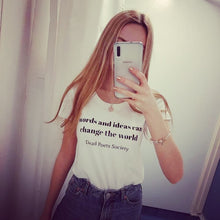 Load image into Gallery viewer, Dead Poets Society Organic Cotton T Shirt
