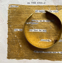 Load image into Gallery viewer, ‘Let There Be Light’ Brass hand stamped bracelet.
