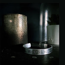 Load image into Gallery viewer, aluminium personalised bracelet
